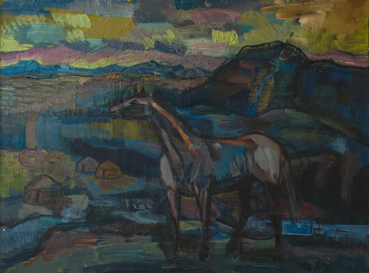 Пейзаж (1994). Айтбаев Салихитдин (1938–1994)