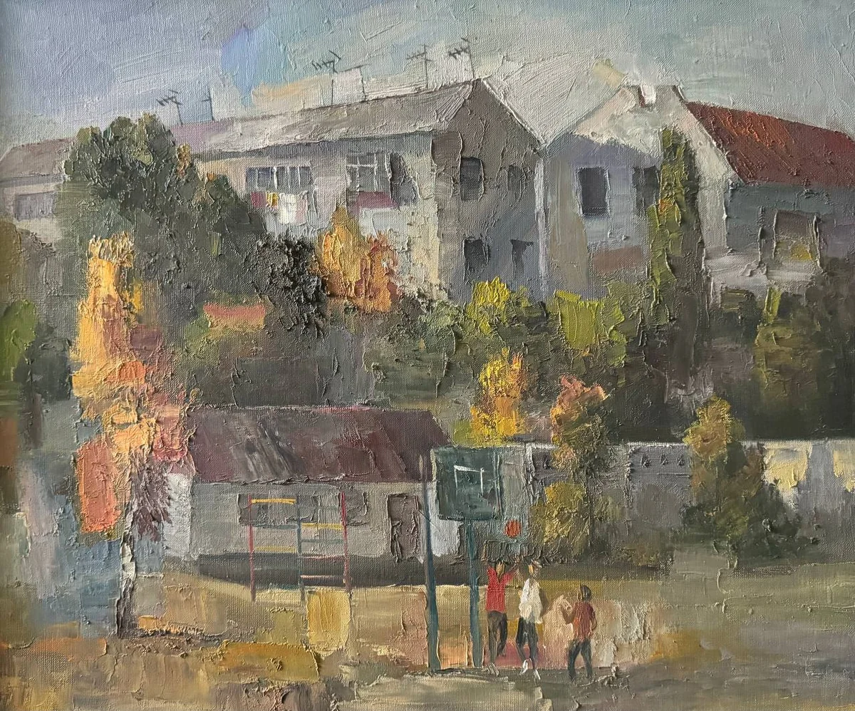 Вид с окна. Омышев С. (р. 1958)