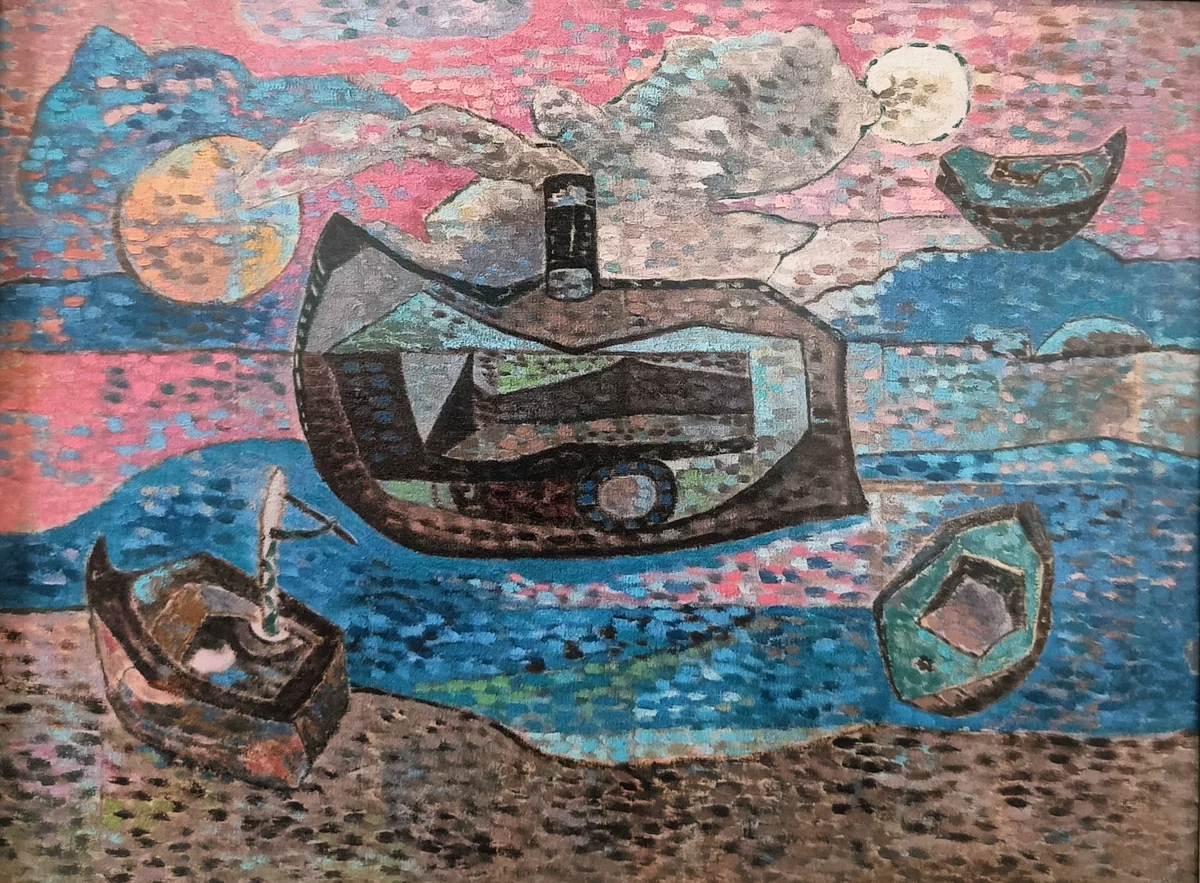 Корабли на закате. Дужнова Татьяна (р. 1969)