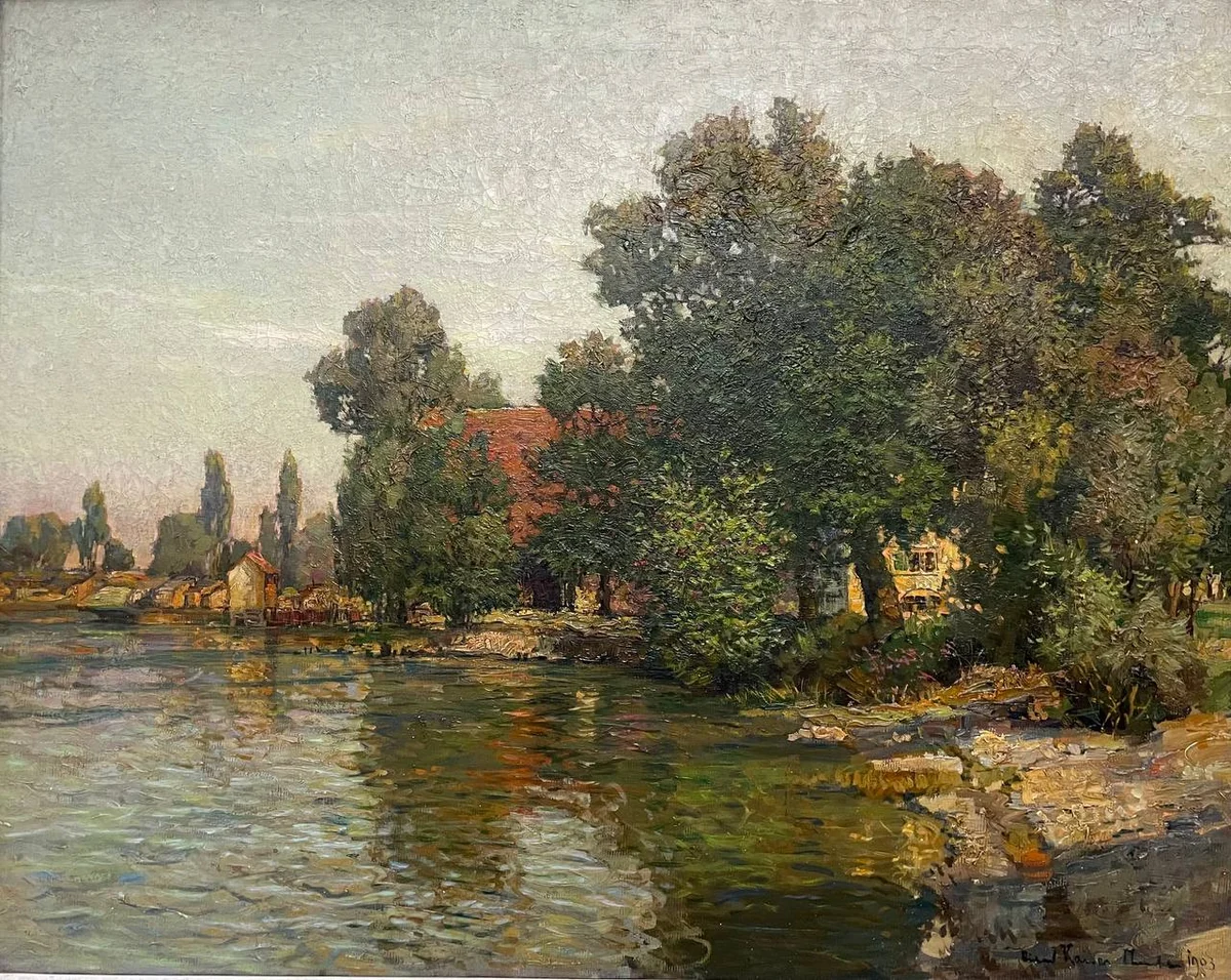 Пейзаж (1903). Кайзер Рихард (р. 1868)