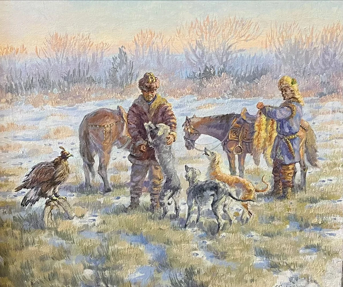 Удачная охота, Алматы (2013). Садырбаев Е. (р. 1965)