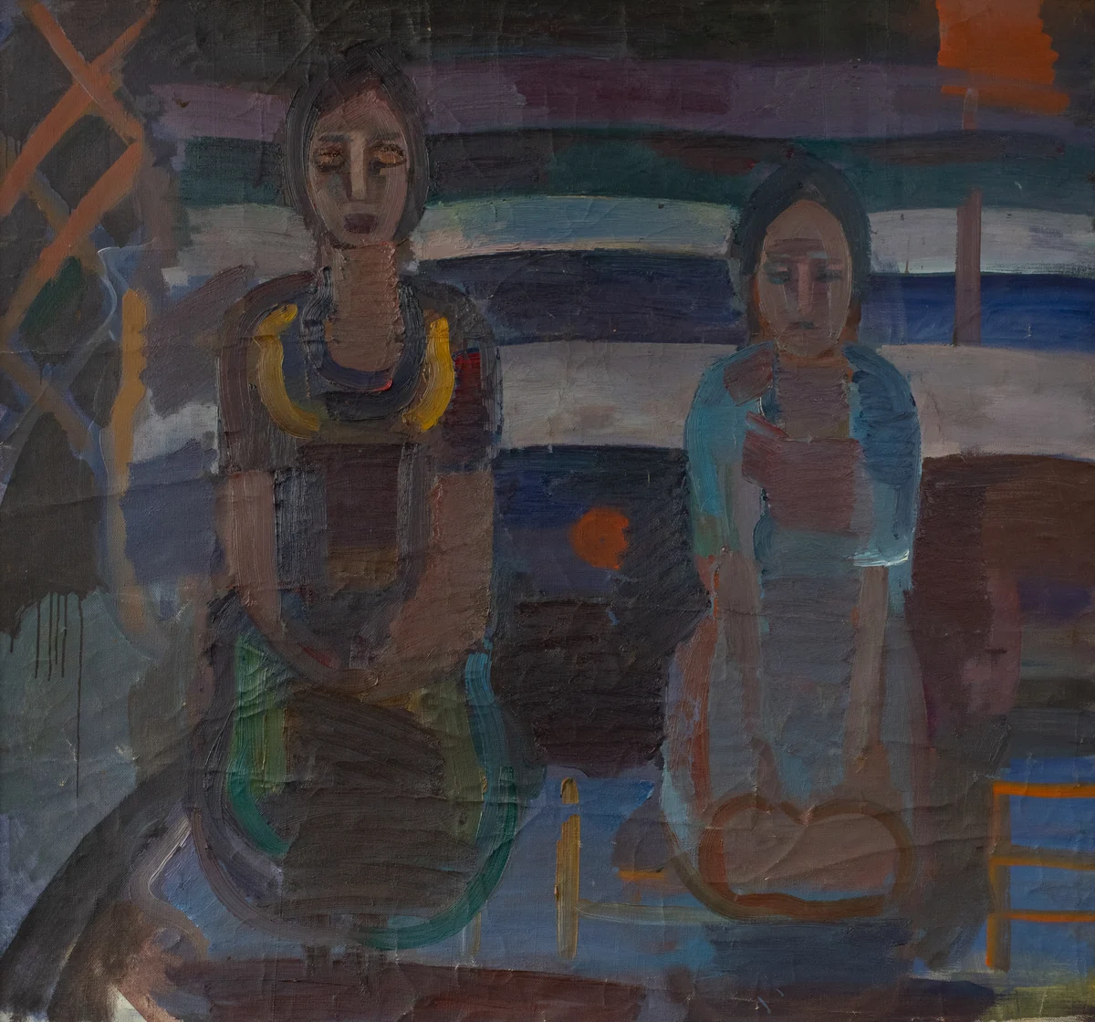 Мать и дочка. Мамбеев Сабур (1928–2017)