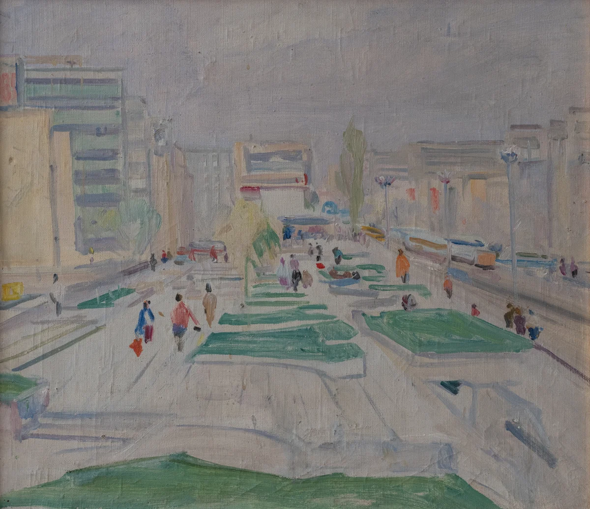 Городской пейзаж. Ткаченко Валентин (1927–1990)