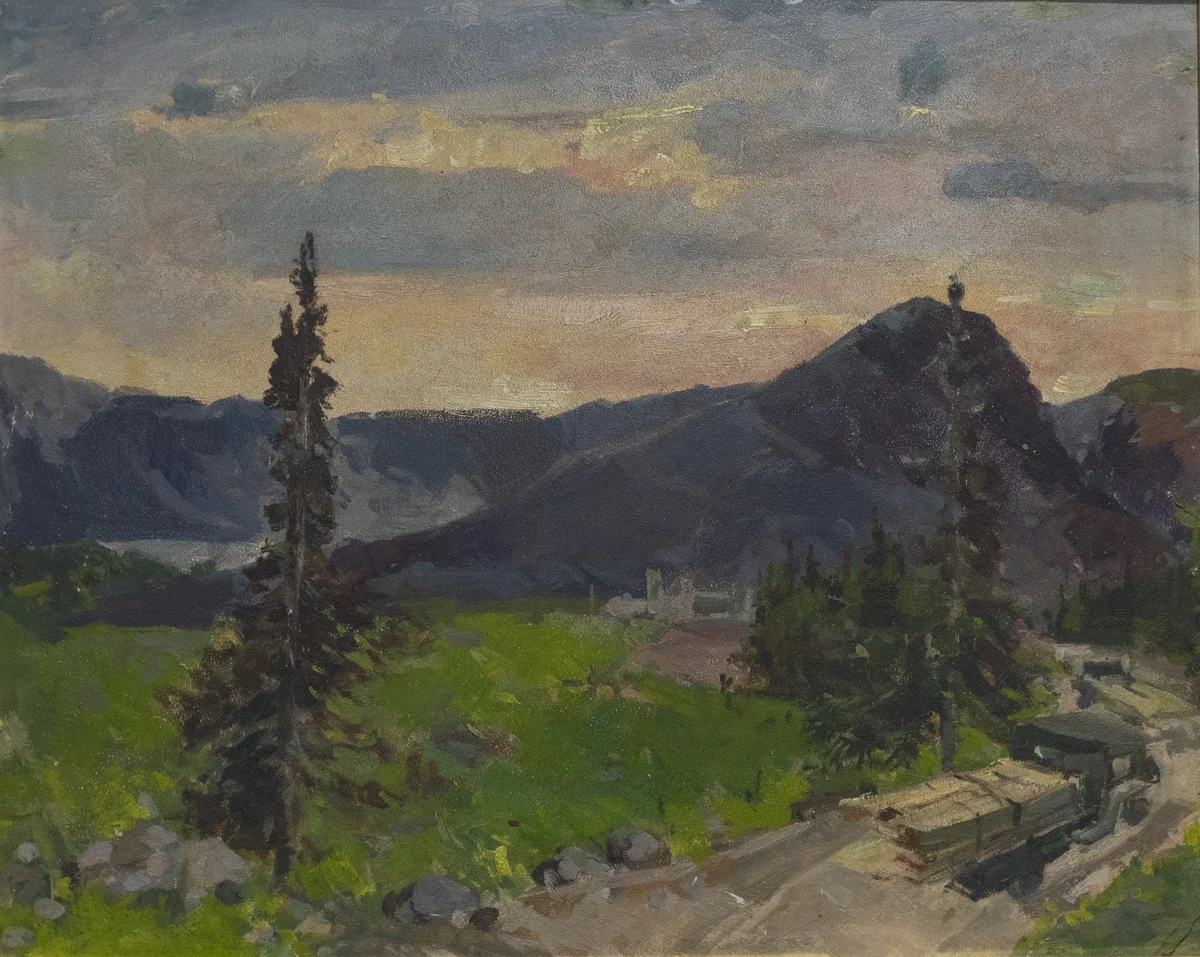 Алтай пейзаж. Калачев Дмитрий (1922–1991)