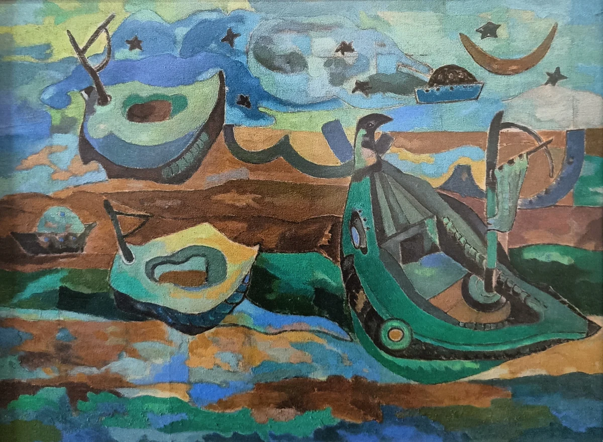 Корабли и звёздное небо. Дужнова Татьяна (р. 1969)