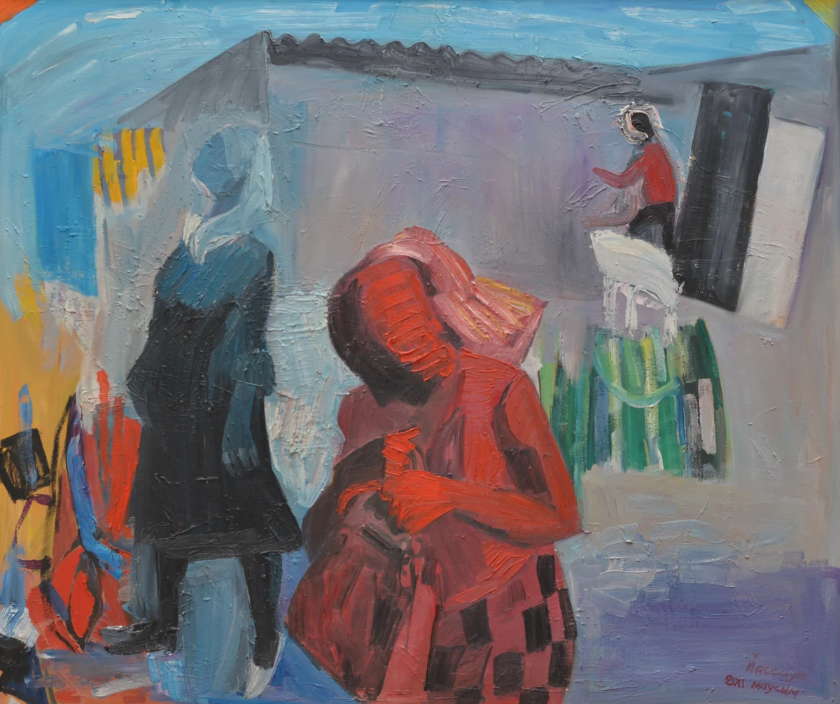 Қызыл саукеле (2009). Агытаев Иассауи (р. 1948)