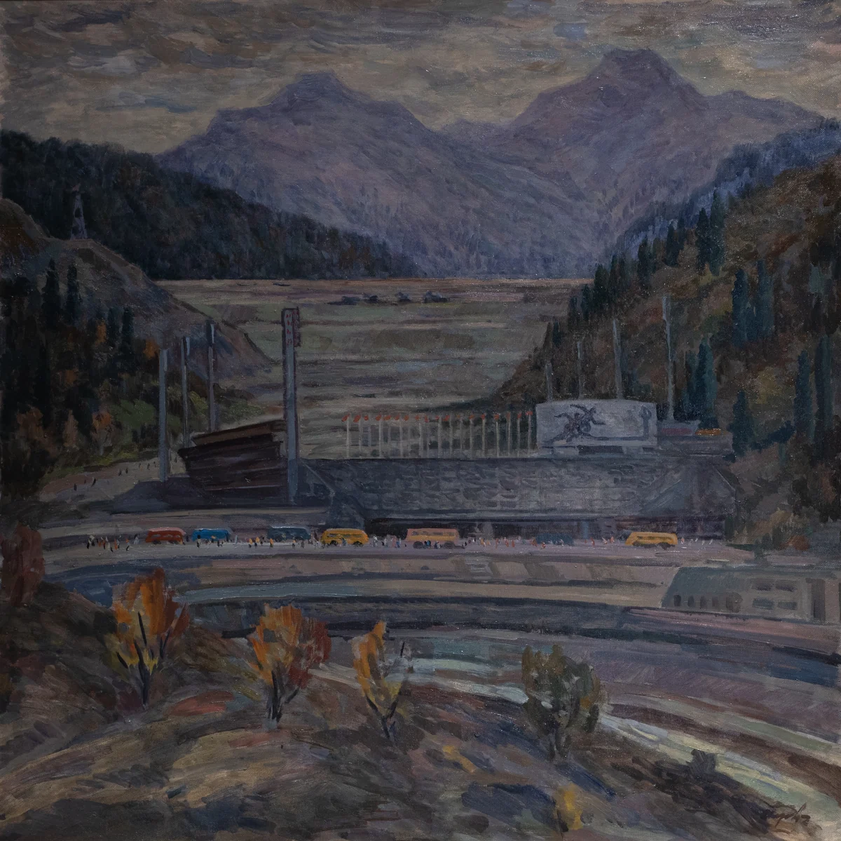 Теплая осень. Медео (1989). Горовых Анатолий (1925–1992)