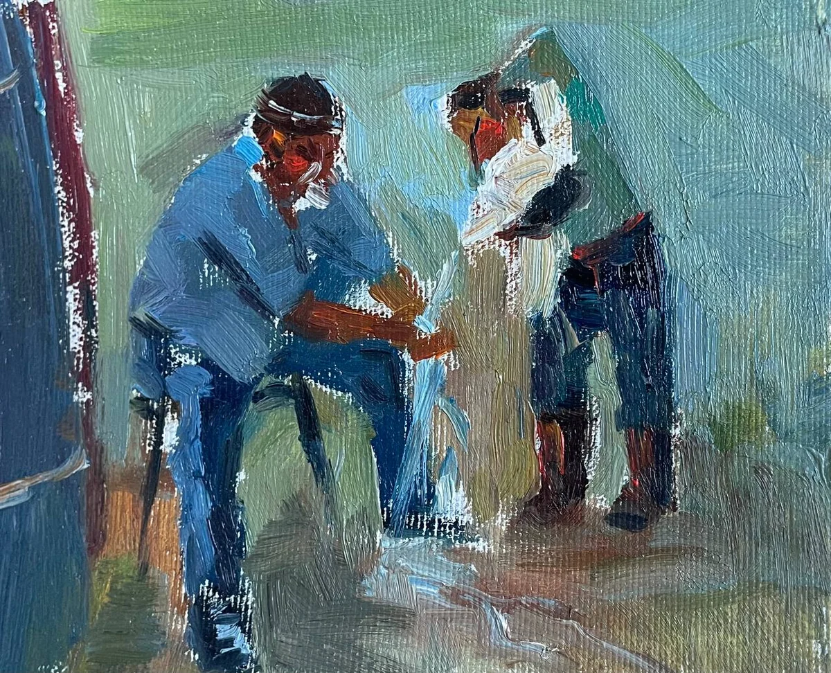 Этюд 6. Бата (2020). Акашев Курмангазы (р. 1964)