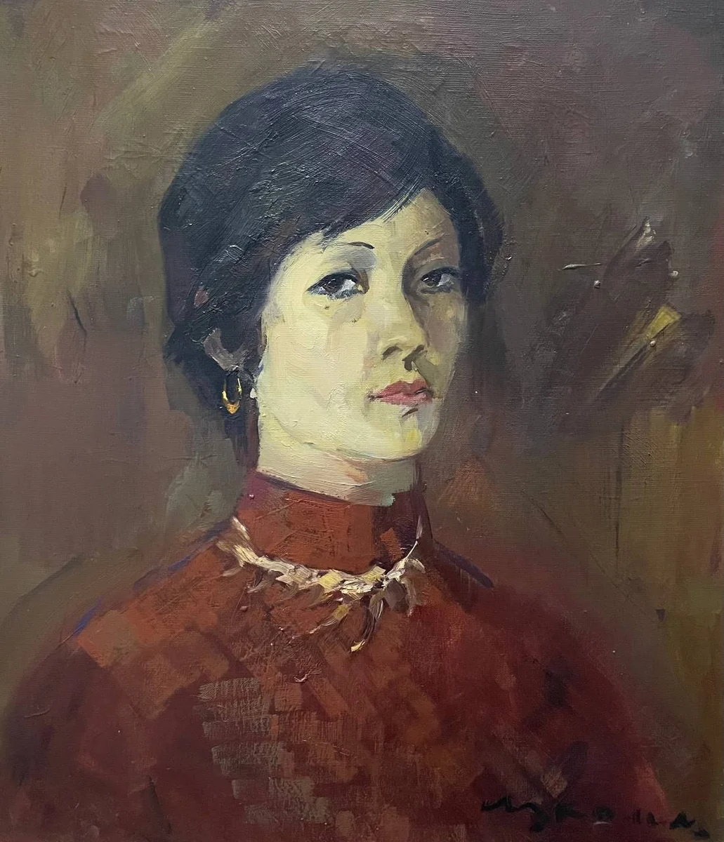 Портрет Лизы (1980). Калимов Мухит (1931–2002)