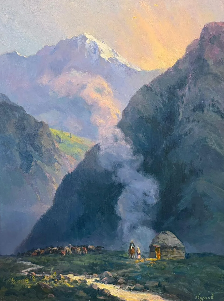 Утро. Абдреев Марат (р. 1965)
