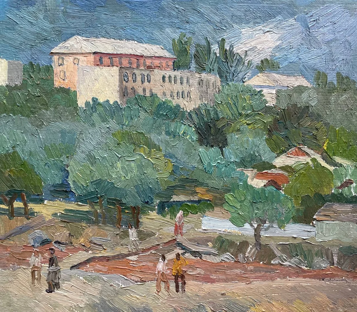Весна, улица Черемушки. Исланов Арстанбек (1939–1992)