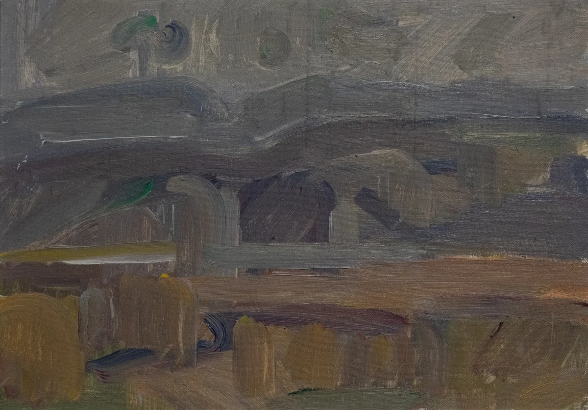 Осень в окрестностях Алматы (2000). Мамбеев Сабур (1928–2017)