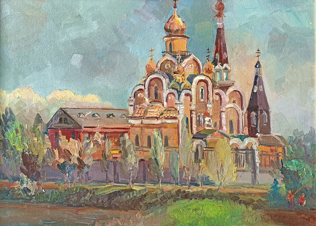 Храм в честь Воздвижения Креста Господня. Кайдаров Малик (р. 1964)