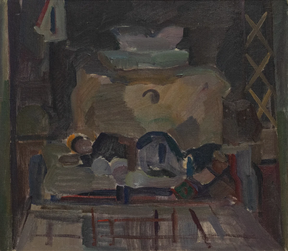 В юрте (1988). Мамбеев Сабур (1928–2017)