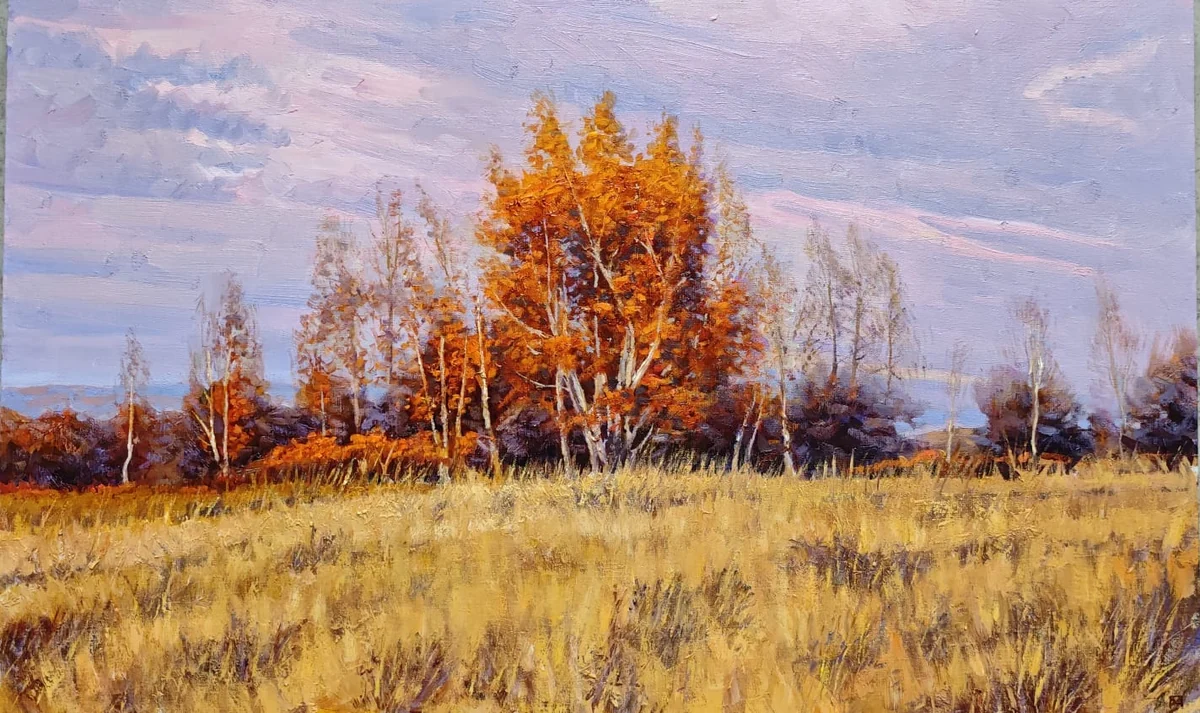 Осень. Сарыарка. Проценко В. (р. 1961)