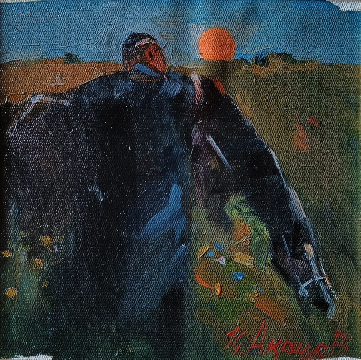 Этюд 21, Кеш Абай (2020). Акашев Курмангазы (р. 1964)