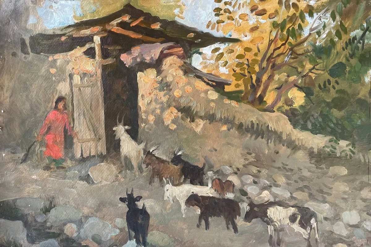 Пейзаж (1977). Фахрутдинов З. Р. (р. 1951)