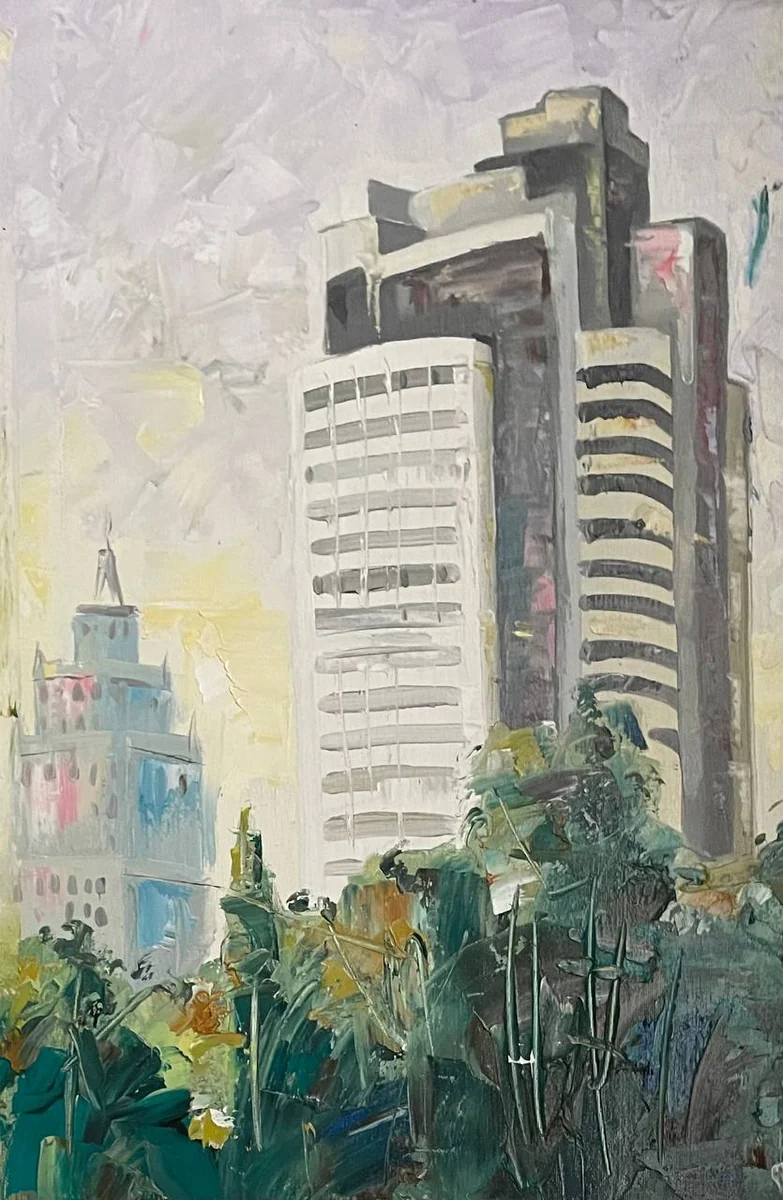 Новостройки Астаны. Сивенков Н.