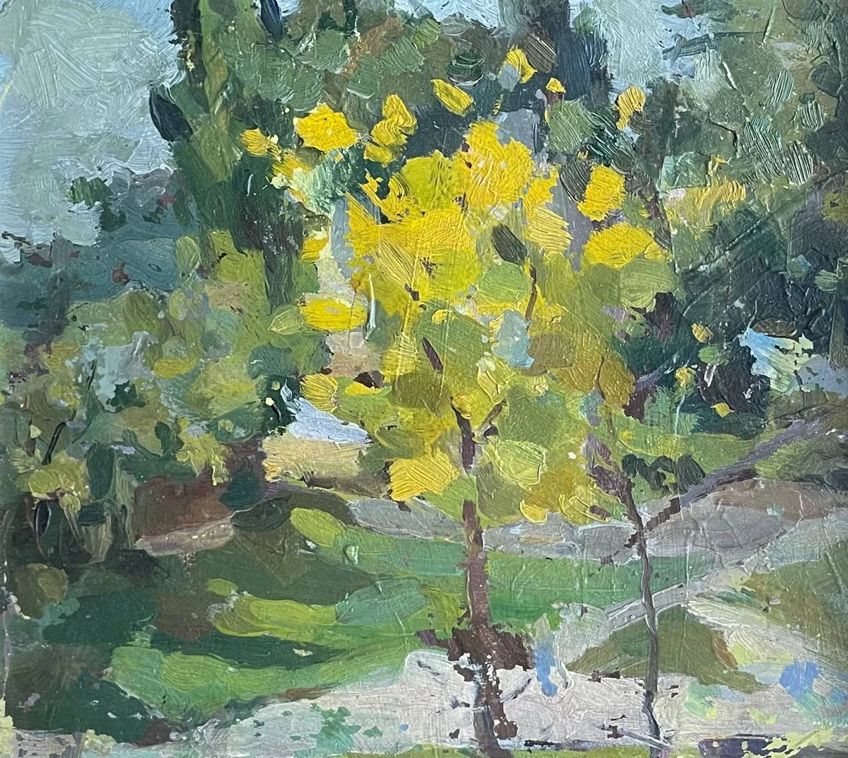 Пейзаж (1962). Соловьев В. (1934–1964)