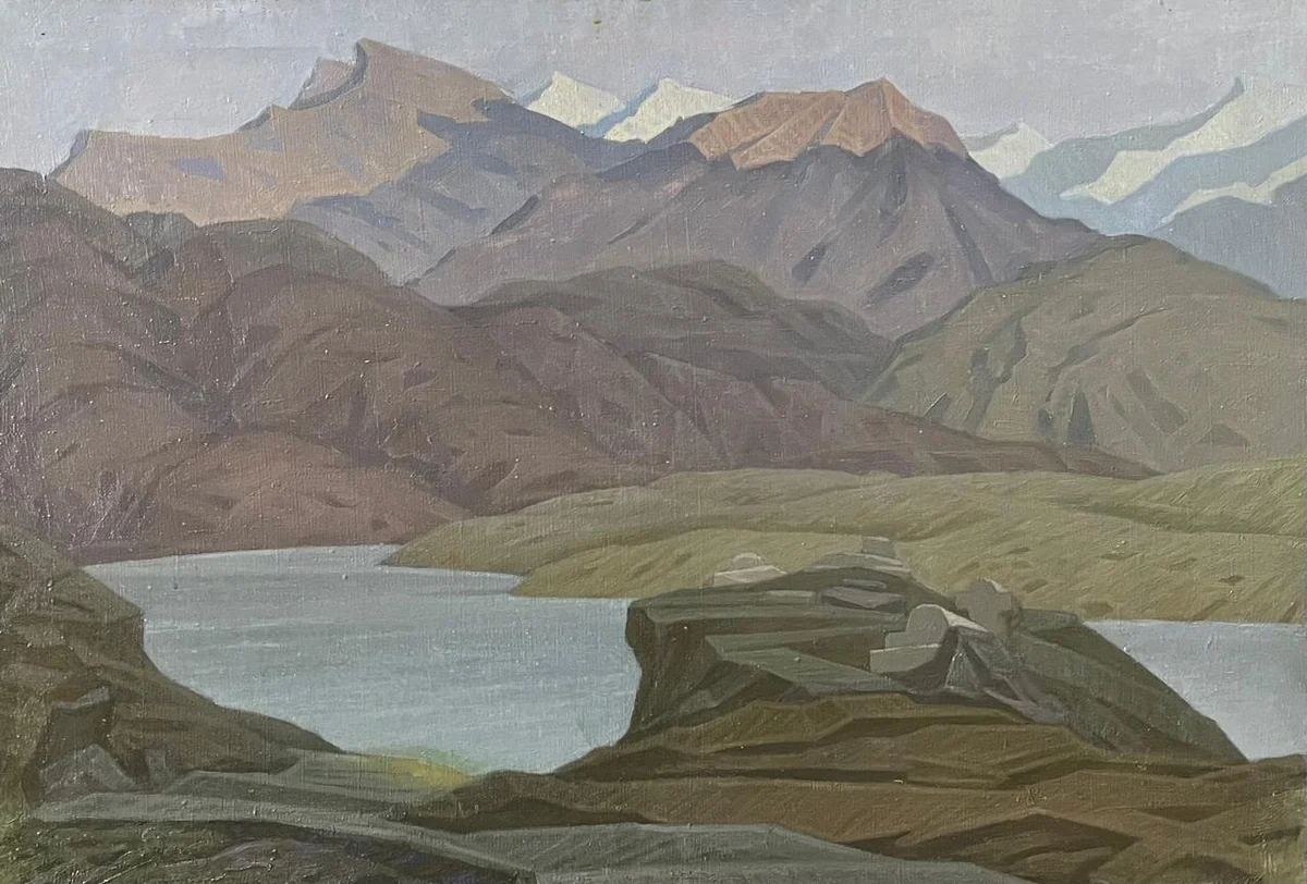 Озеро в горах. Ходяков В. (р. 1951)