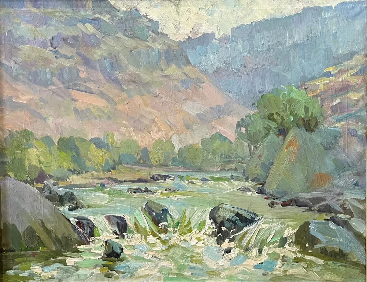 Река в ущелье (1979). Азизян Целок Левонович (1912–1990)