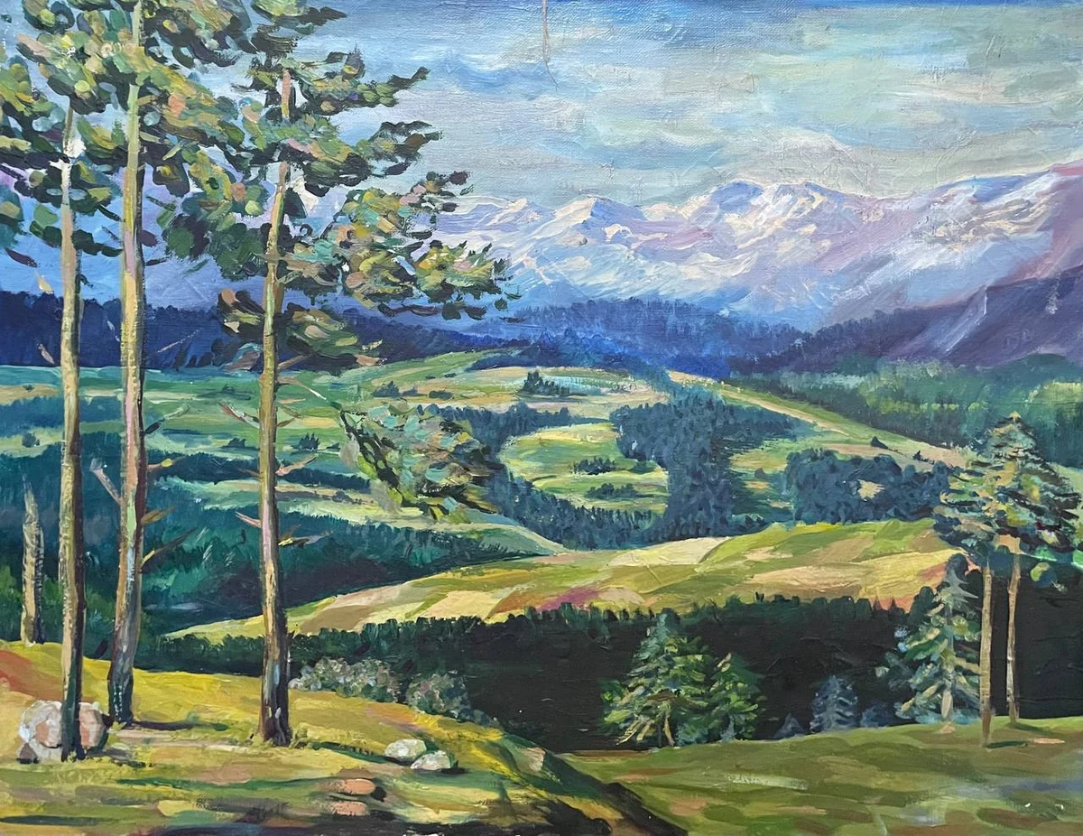 Зимний пейзаж. Адалян Рубен (1929–2019)