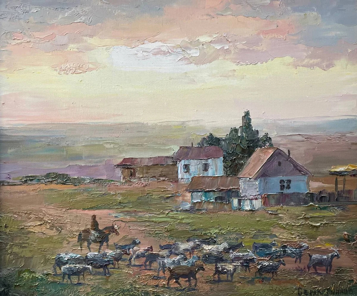Даладағы ауыл. Тайнов С.