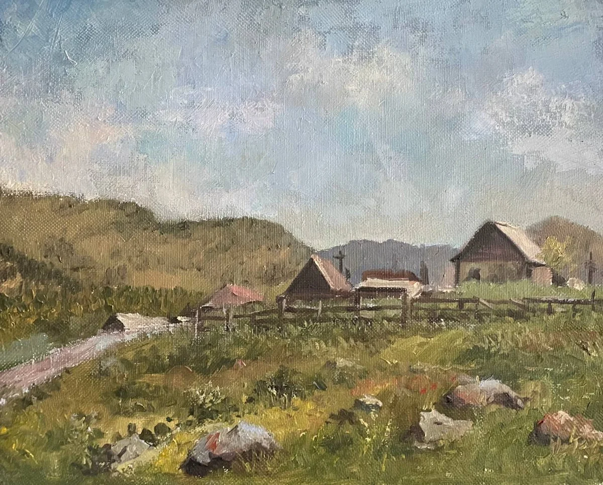 Село Енбек (2013). Жуванишев Т.