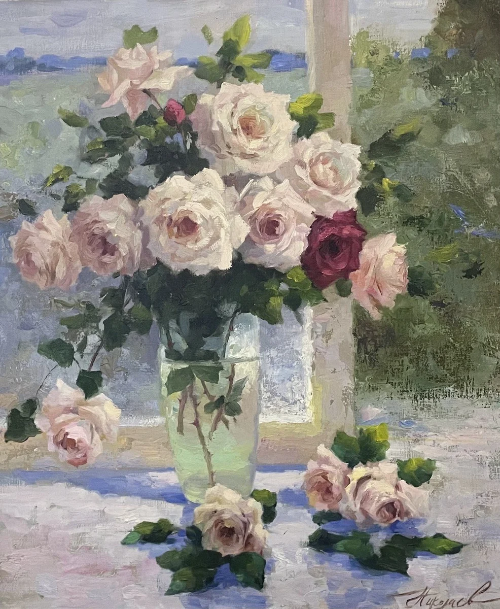 Розы. Николаев Ю.