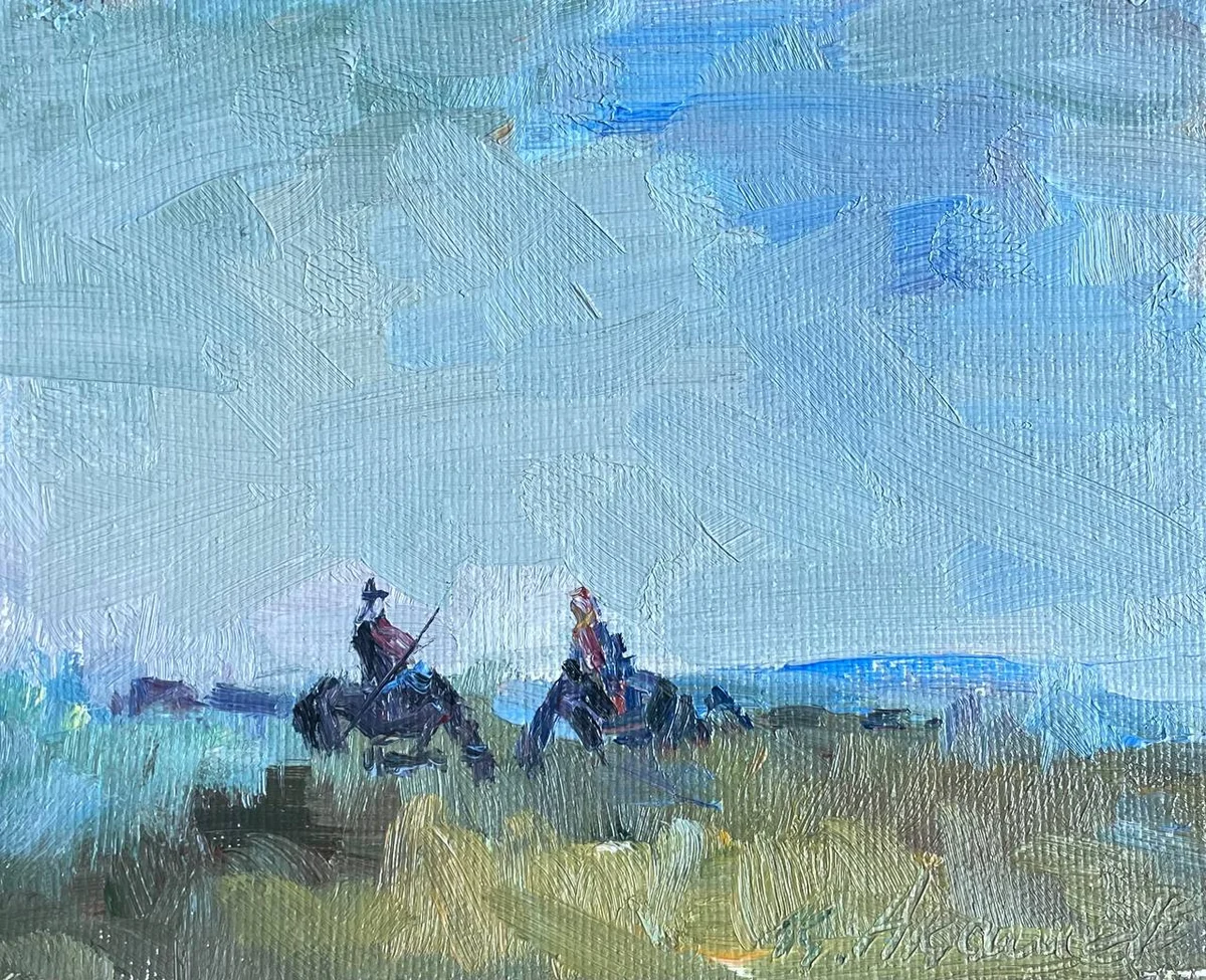 Этюд 11. Малшылар (2019). Акашев Курмангазы (р. 1964)