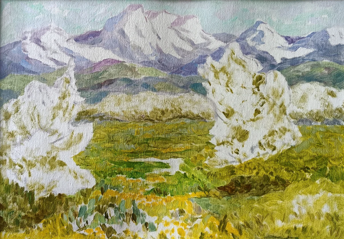 Пейзаж. Кузнецова Виленина (1927–2010)