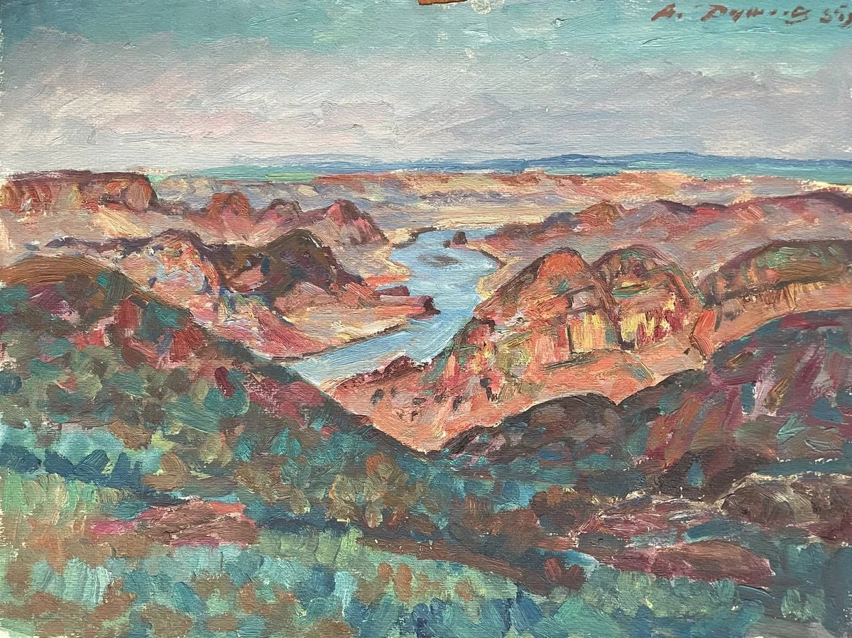 Горная река (1985). Дужнов Анатолий (1942–2003)