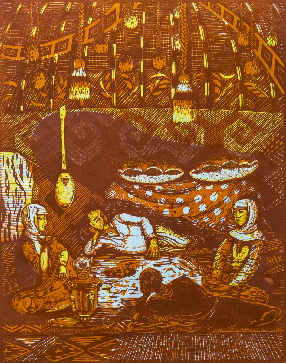 В Юрте. Каметов К. (р. 1952)