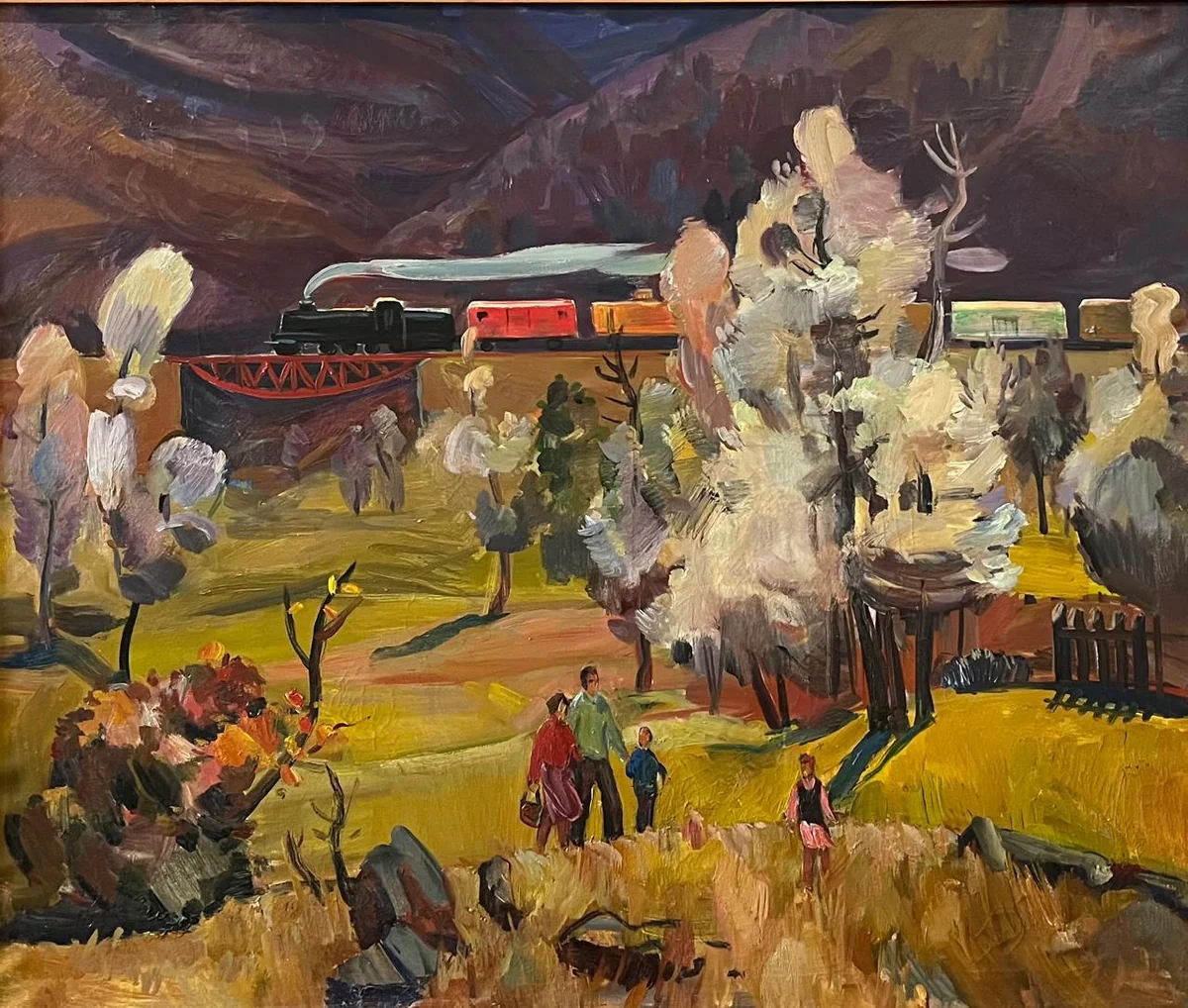 Прогулка. Мкртчян Э. А. (р. 1923)