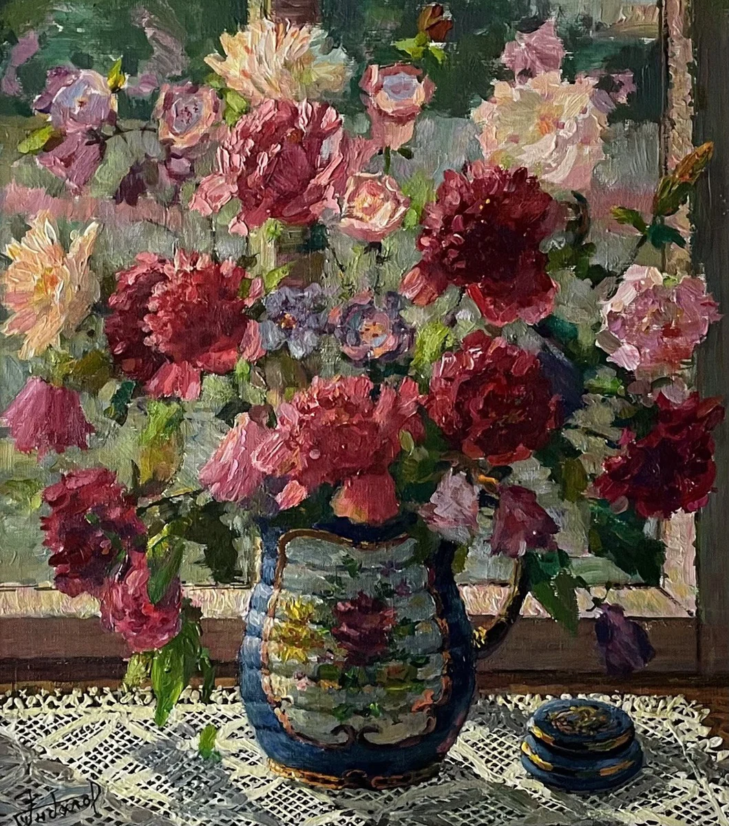 Пионы. Зундалев В. (р. 1953)
