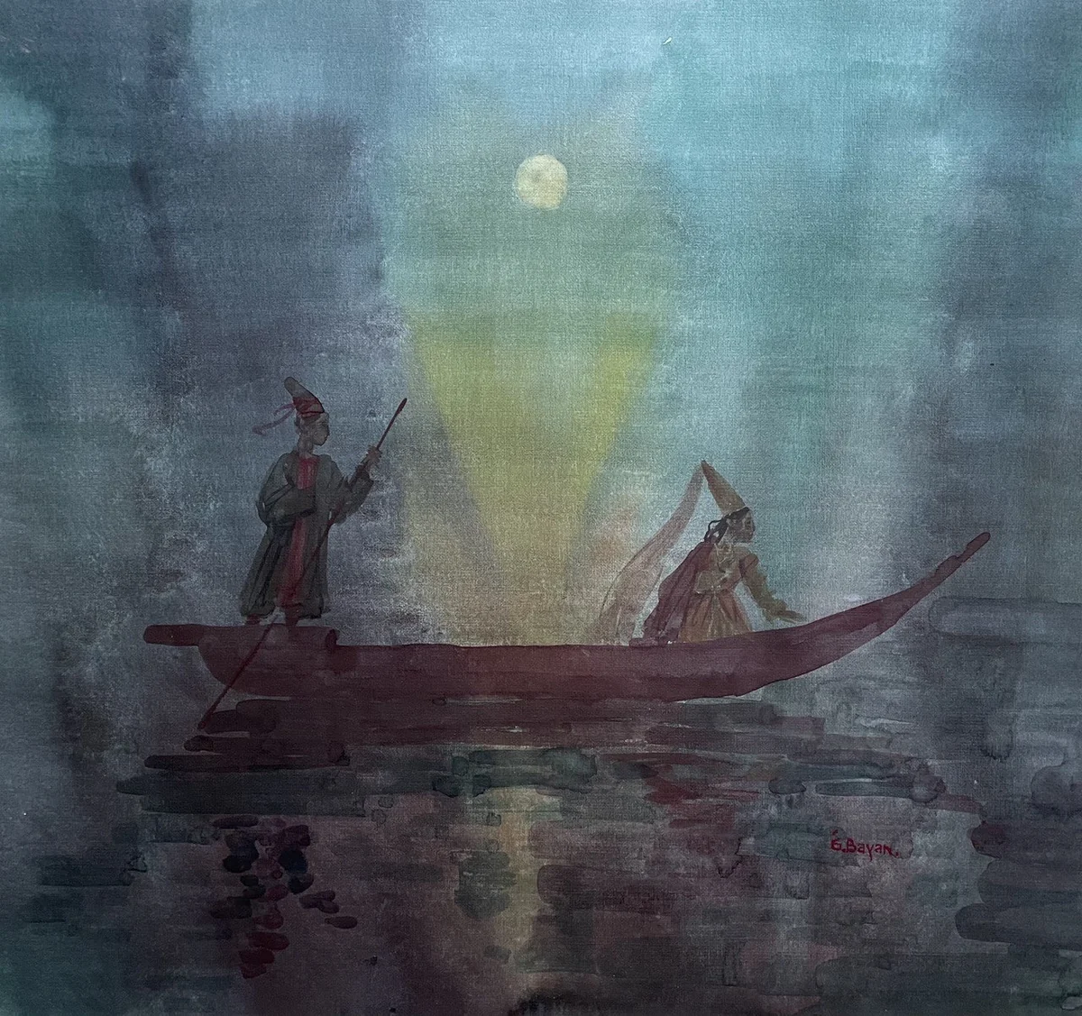 Двое в лодке (2010). Баян Гани (р. 1949)