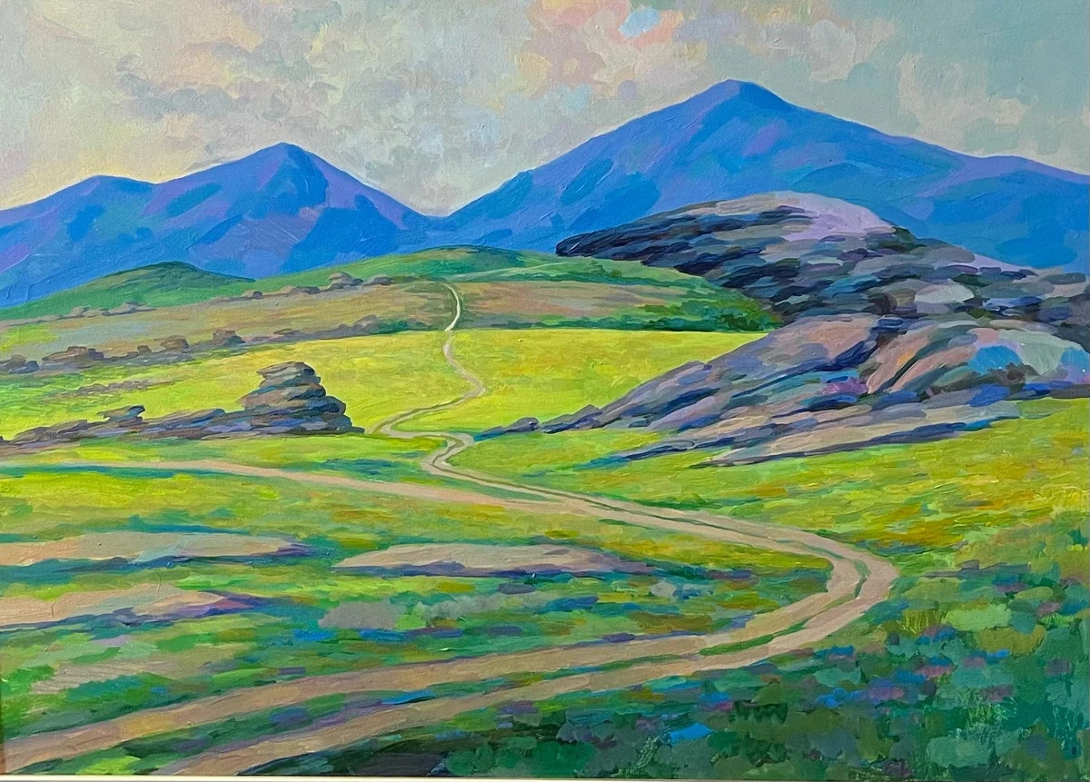 Баянауыл таулары, сабынды көл маңайы (2022). Игембаев А. (р. 1954)