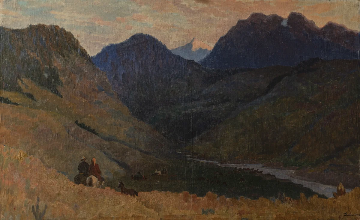Горный пейзаж (1966). Деймант Леонид (1913–1979)