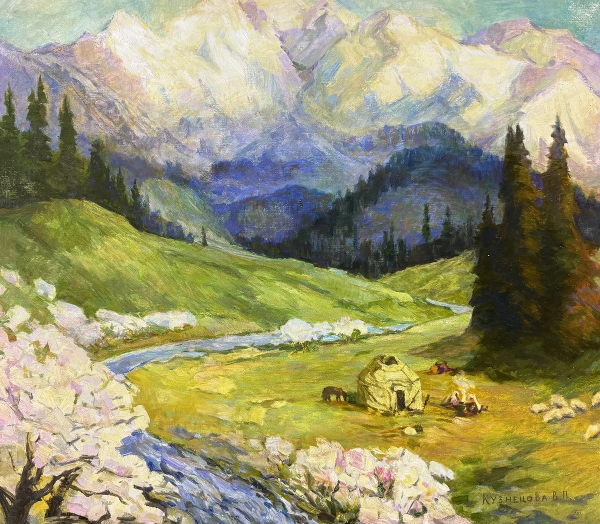 Весна. Джайлау (1993). Кузнецова Виленина (1927–2010)