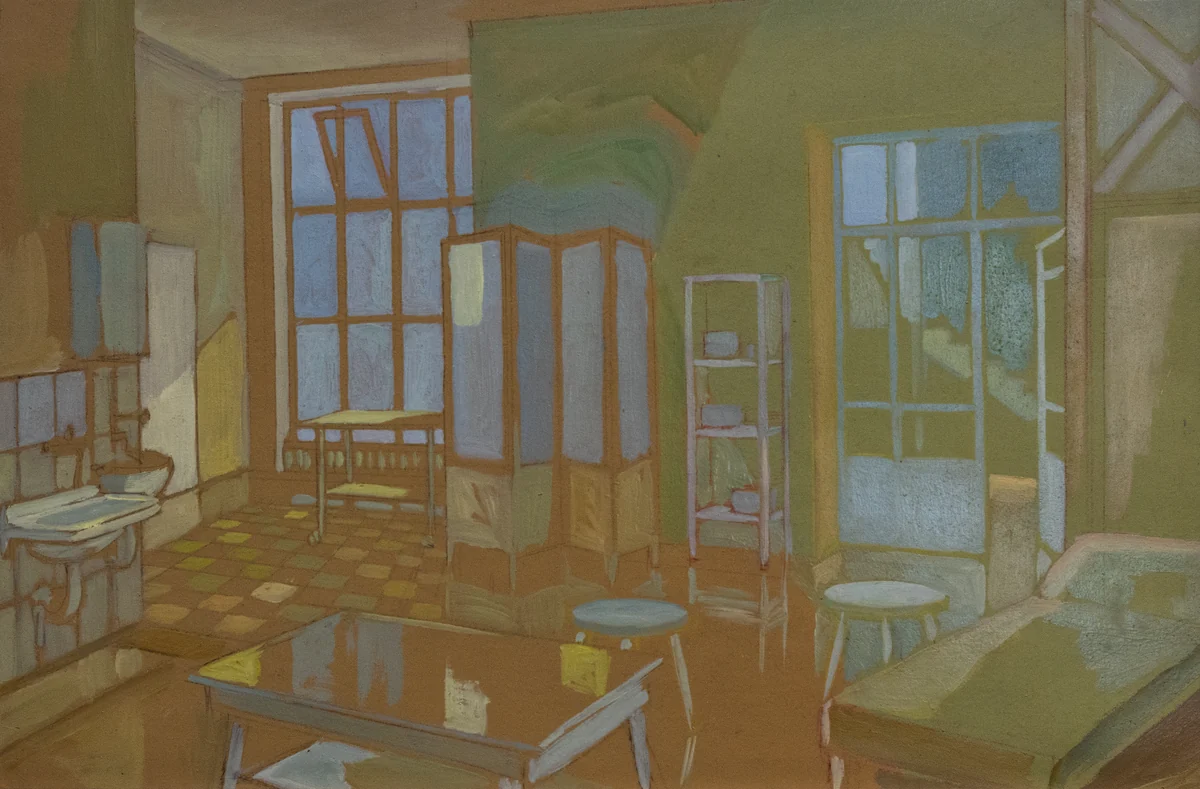 Кабинет врача. Зальцман Павел (1912–1985)