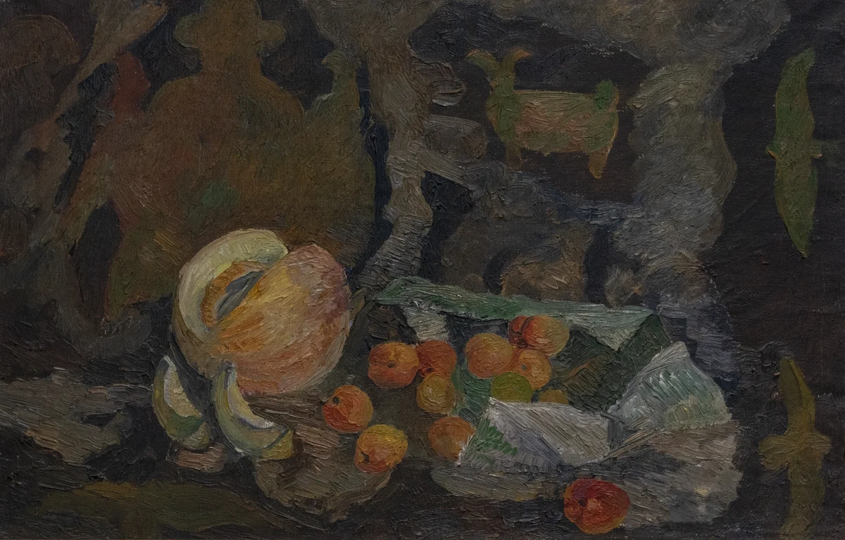 Натюрморт с анделеками. Исланов Арстанбек (1939–1992)