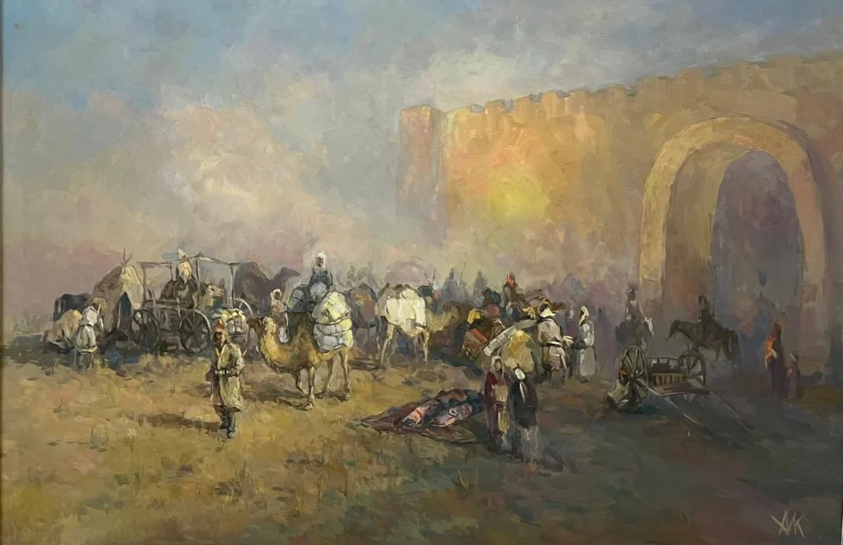 У городской вороты (2014). Абдреев Марат (р. 1965)