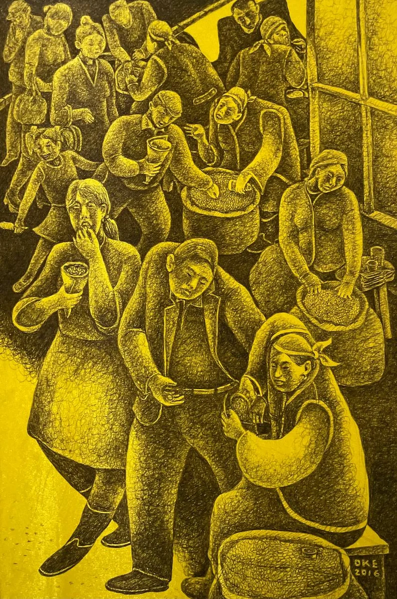 Семечки (2016). Есенбаев Оразбек (р. 1960)