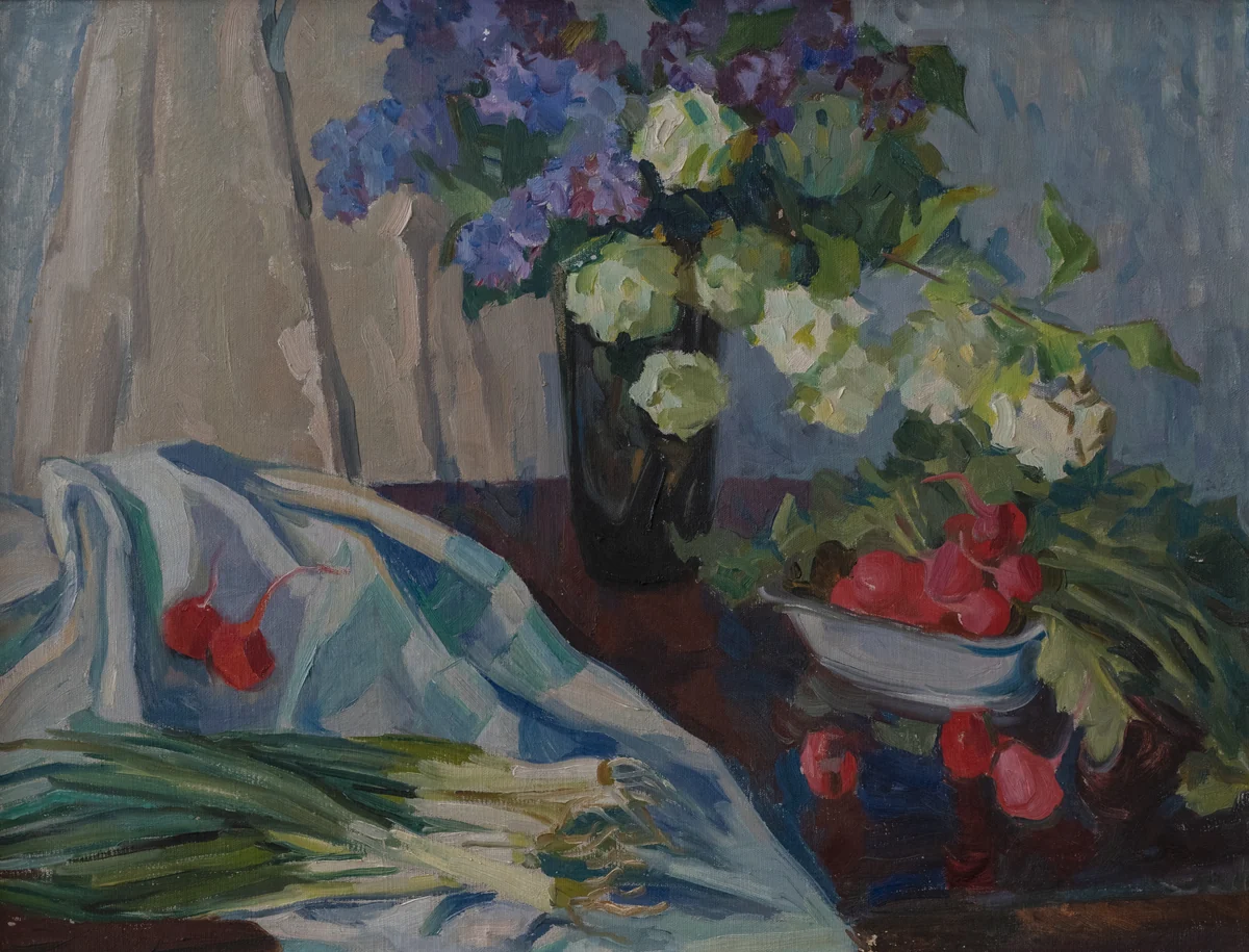 Весенний натюрморт (1970). Кужеленко Ольга (1911–2001)
