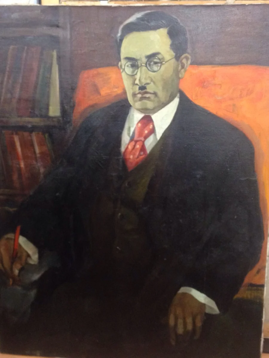 Портрет И. Жансугурова. Калимов Мухит (1931–2002)