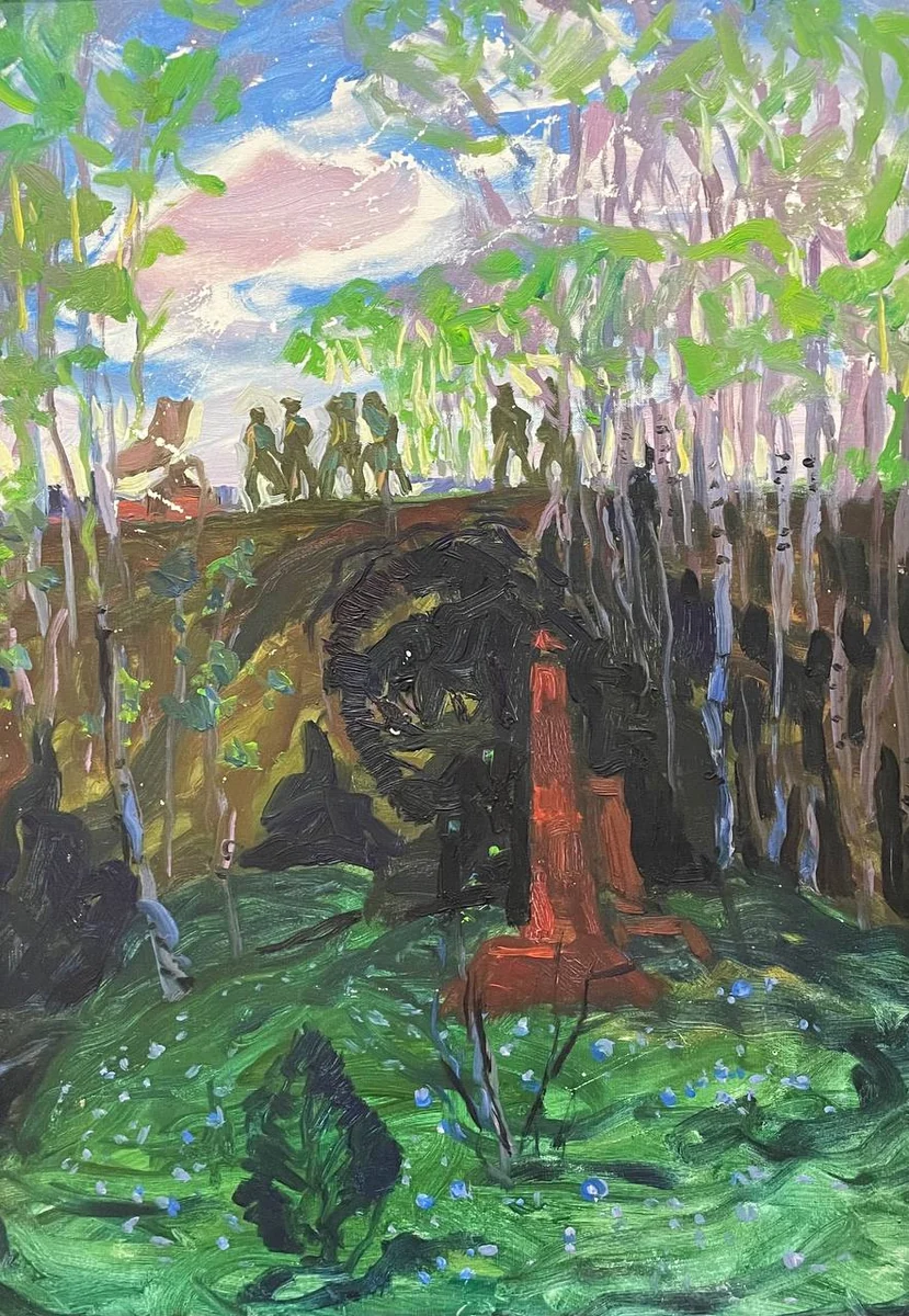 На мосту. Кузнецова Виленина (1927–2010)