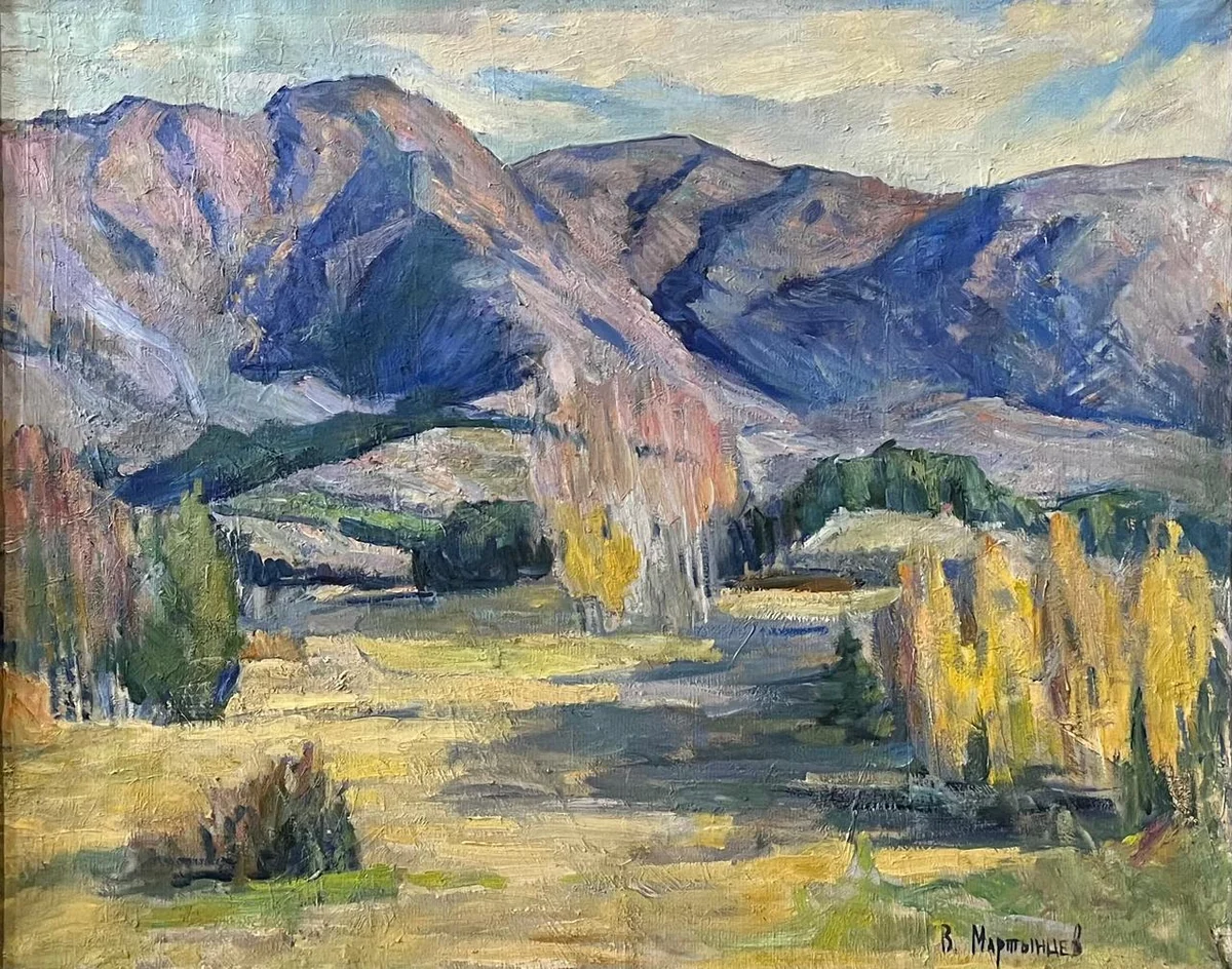 У подножий Баян ауыла (1971). Мартынцев Василий (1928–2001)