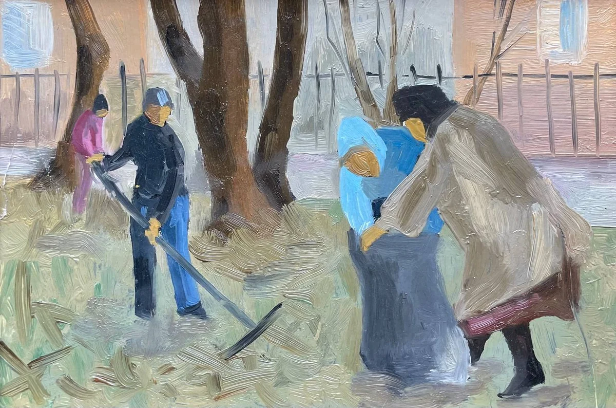 Субботник. Самойленко Владимир (1864–1925)