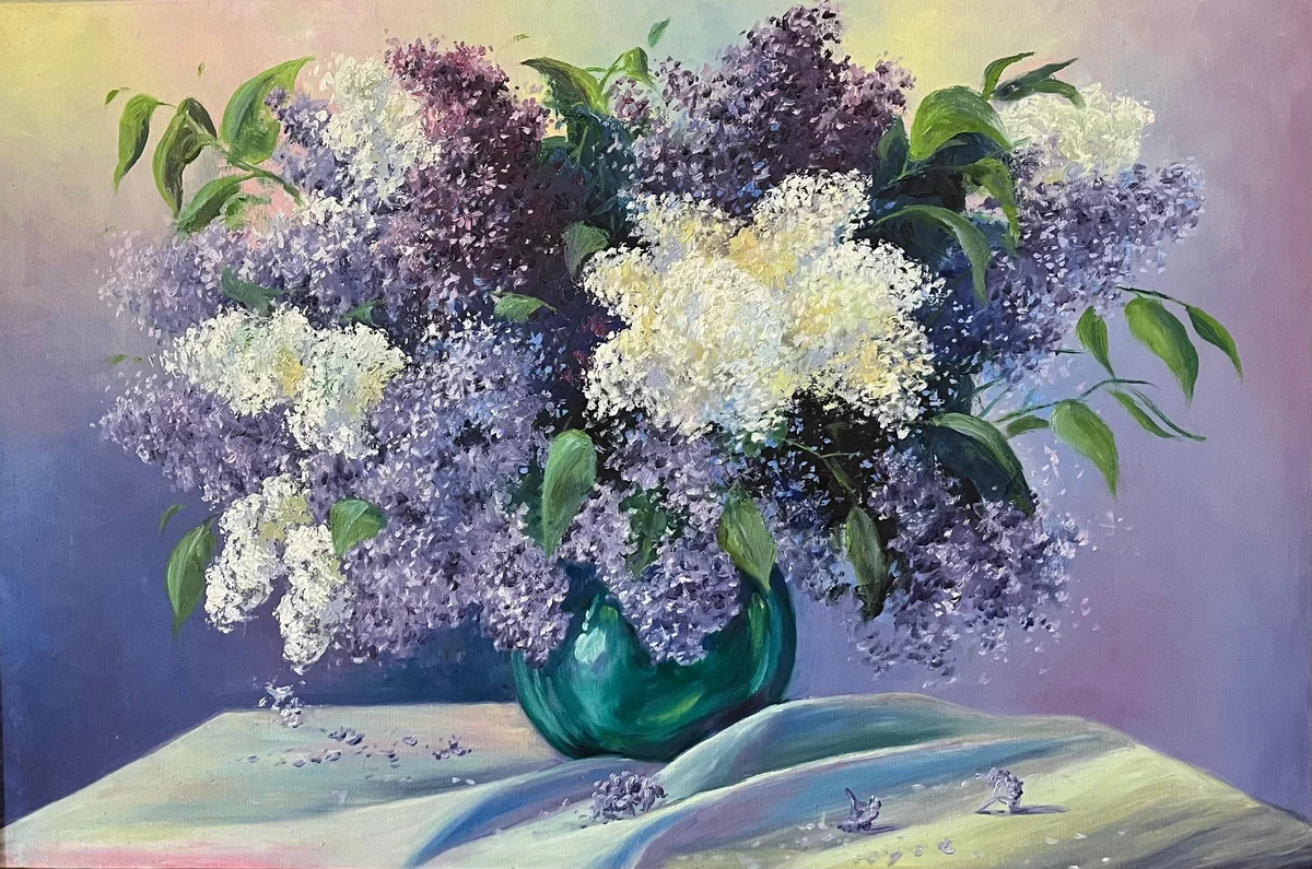 Натюрморт Сирени (2014). Каримов А.А.