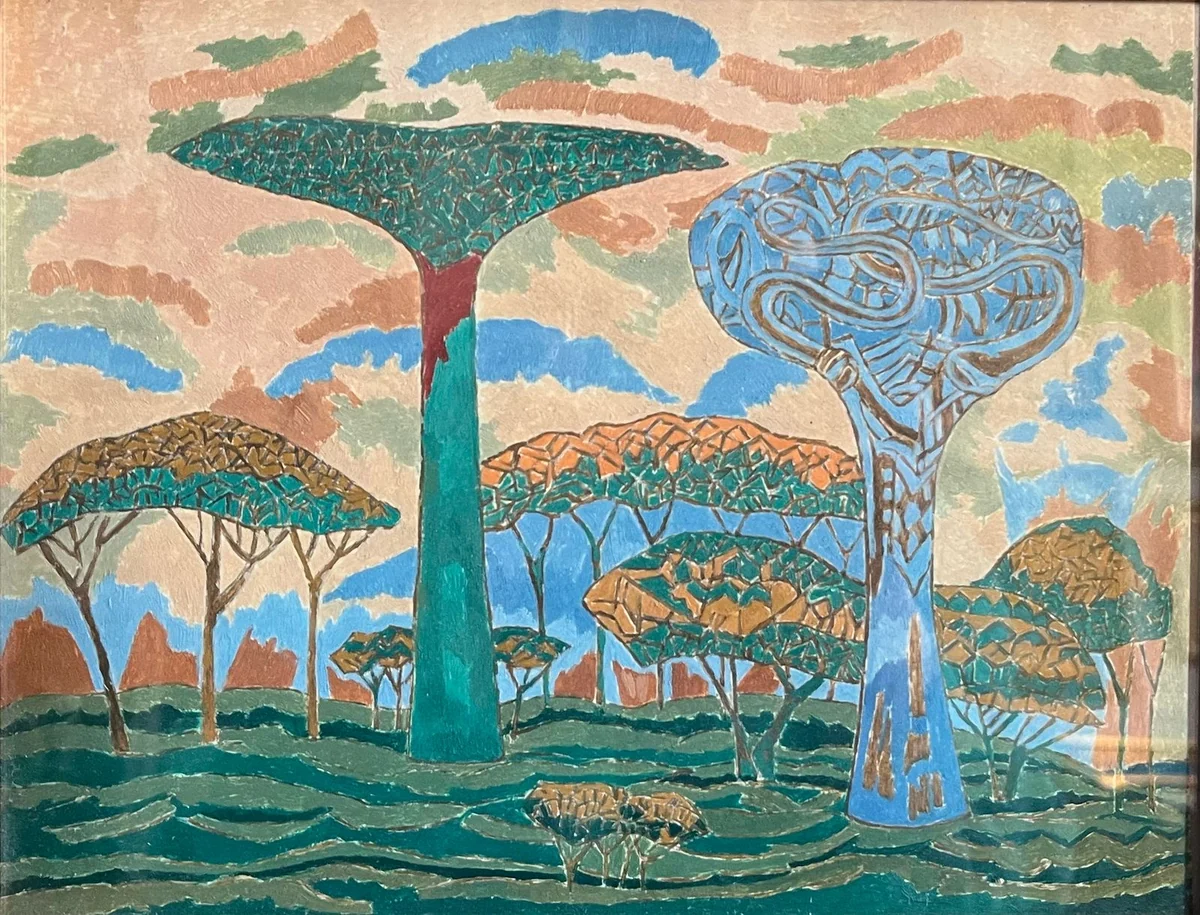 Зеленое дерево. Дужнова Татьяна (р. 1969)